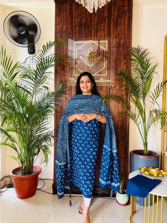 COTTON AKOLA THREE PIECE SET