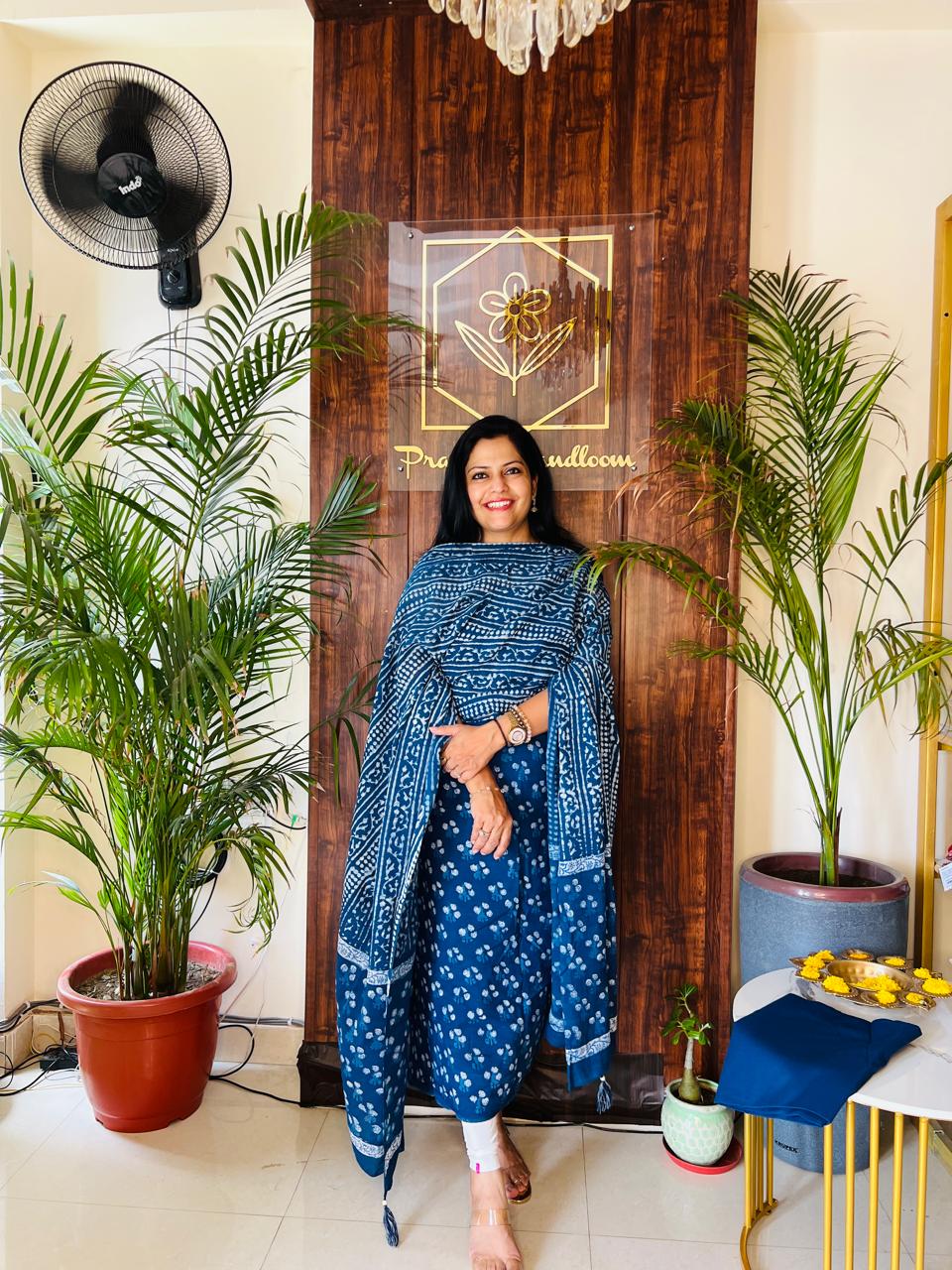 COTTON AKOLA THREE PIECE SET