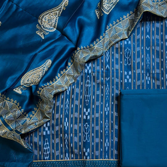 NUAPATNA HANDLOOM IKAT SUIT
