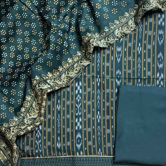 NUAPATNA HANDLOOM IKAT SUIT