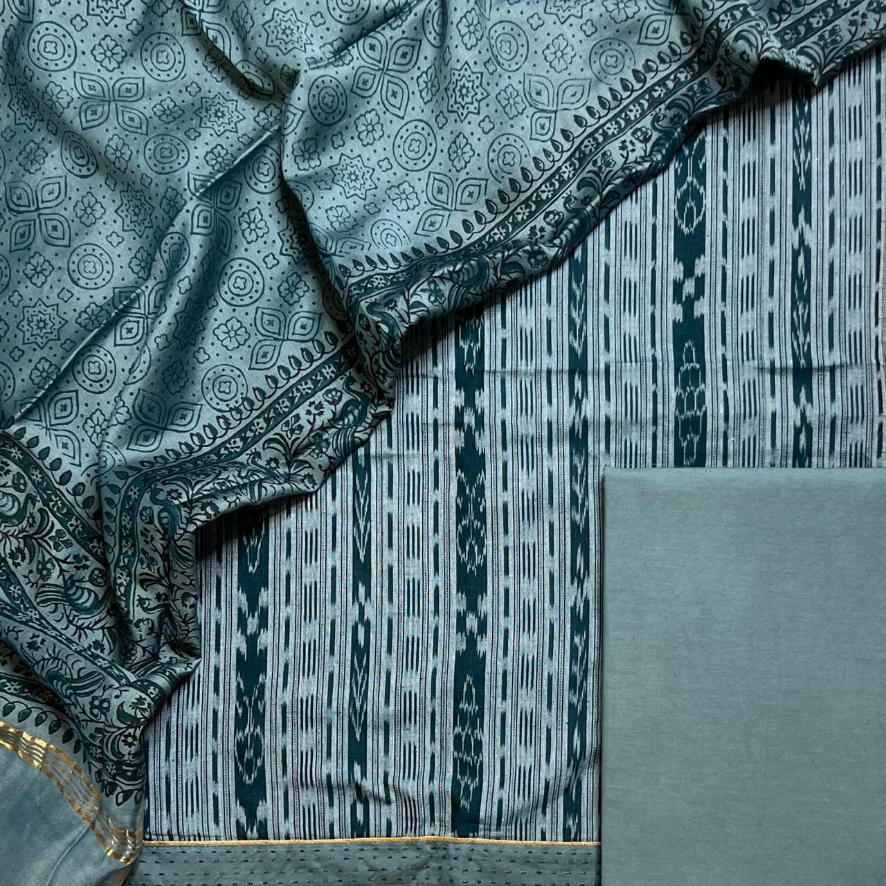 NUAPATNA HANDLOOM IKAT SUIT