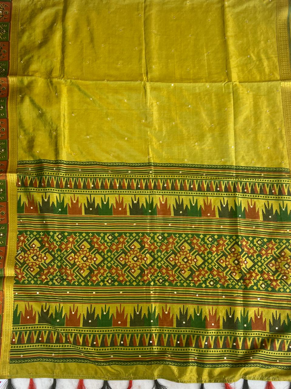 FINE SEMI TUSSER SAREE