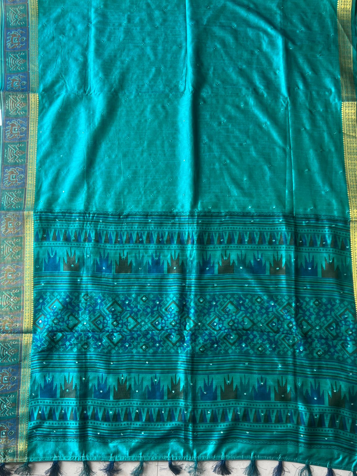 FINE SEMI TUSSER SAREE