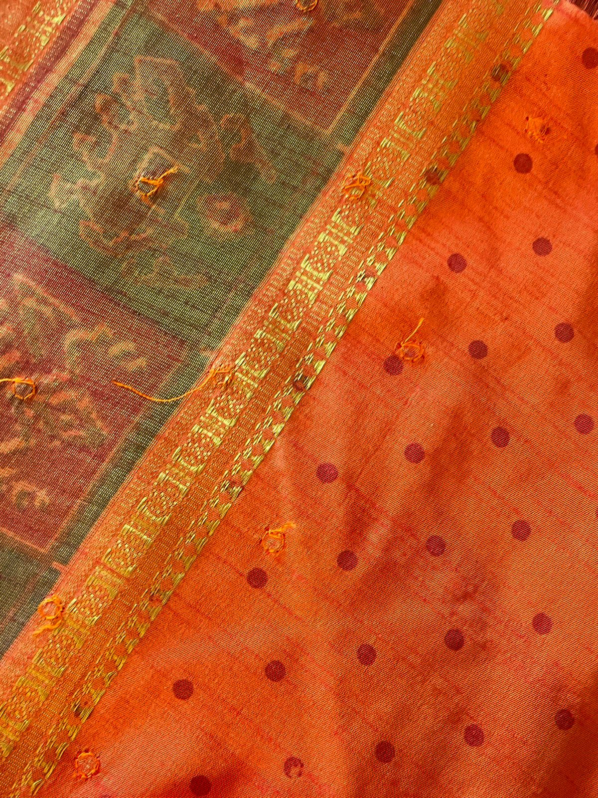 FINE SEMI TUSSER SAREE
