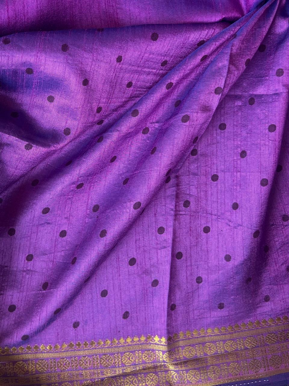 FINE SEMI TUSSER SAREE