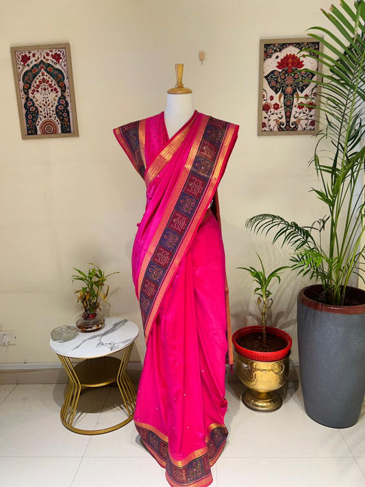 FINE SEMI TUSSER SAREE