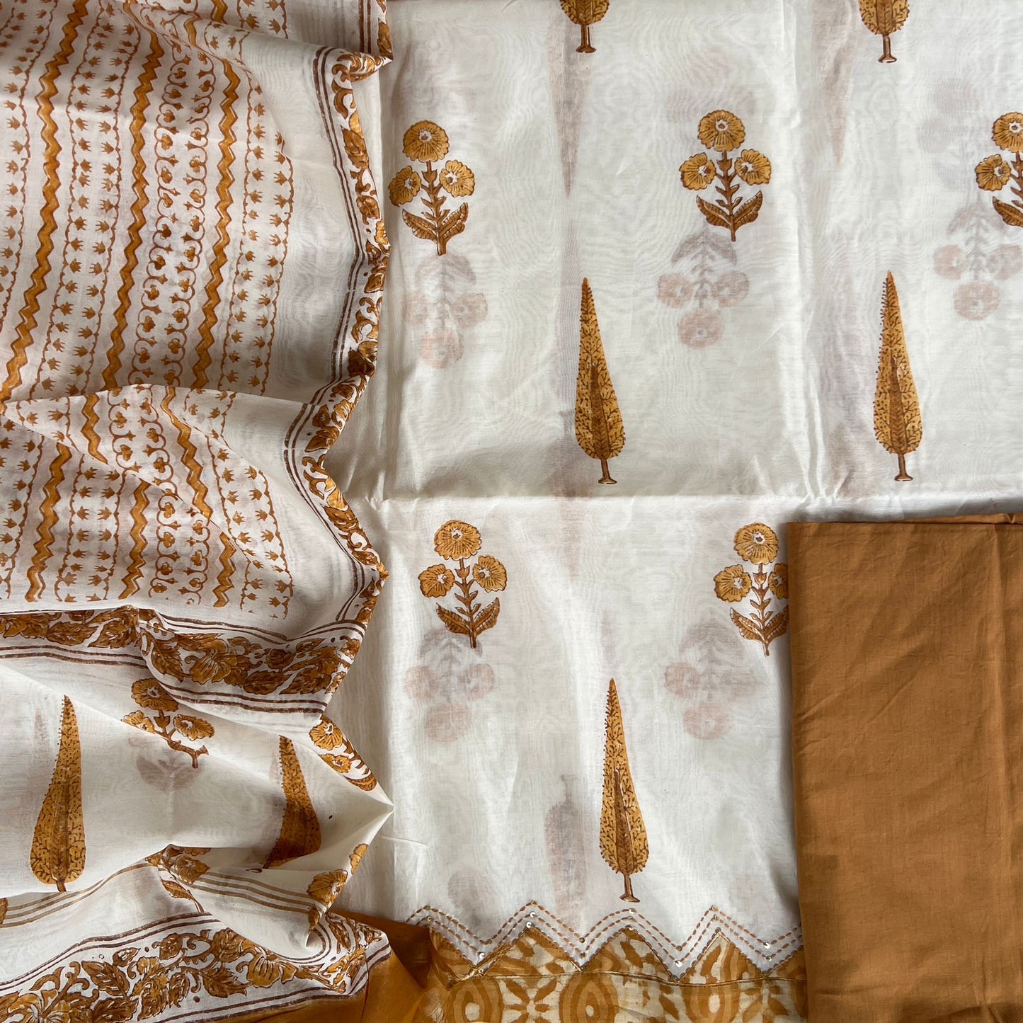 CHANDERI SILK SUIT
