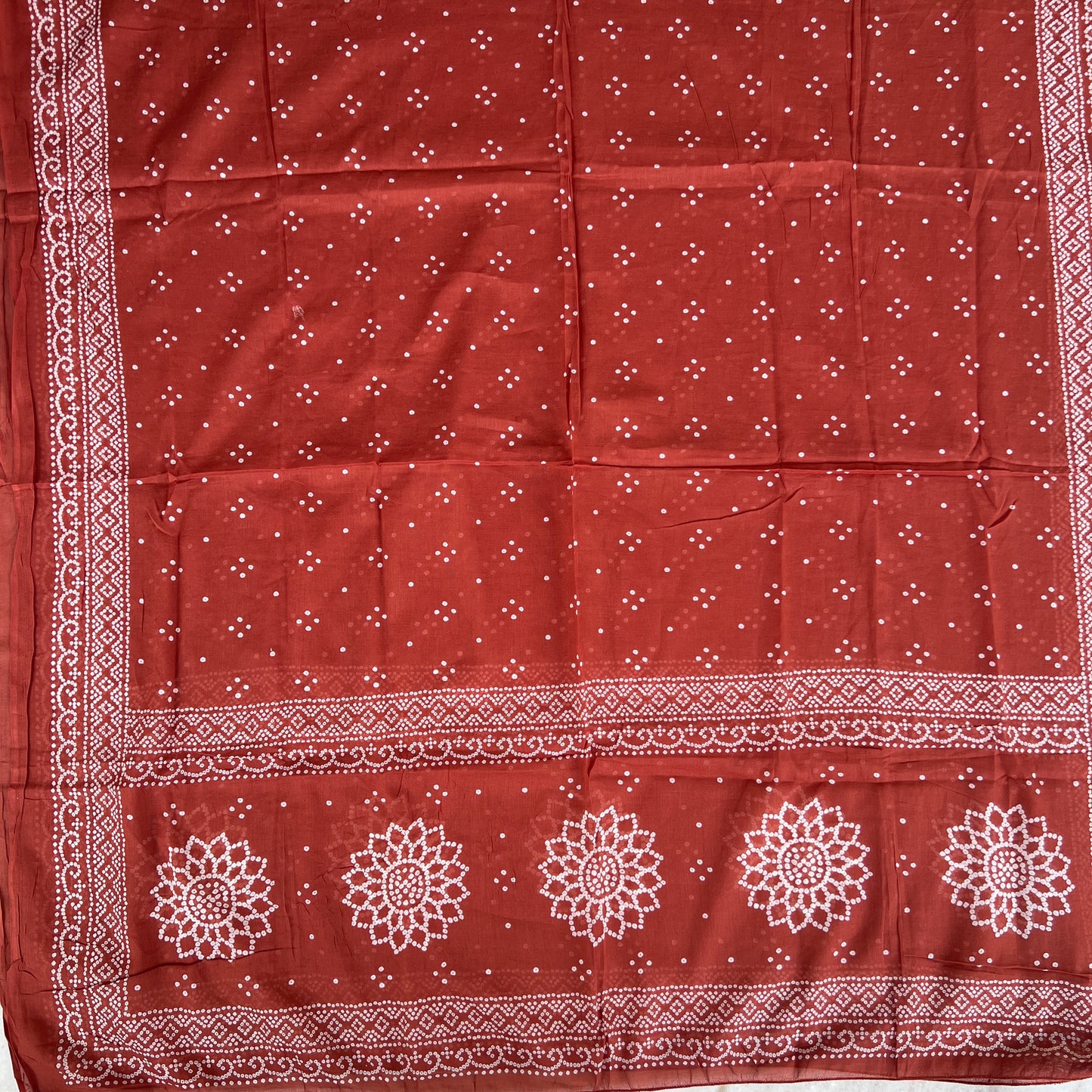 COTTON BANDHANI SUITS