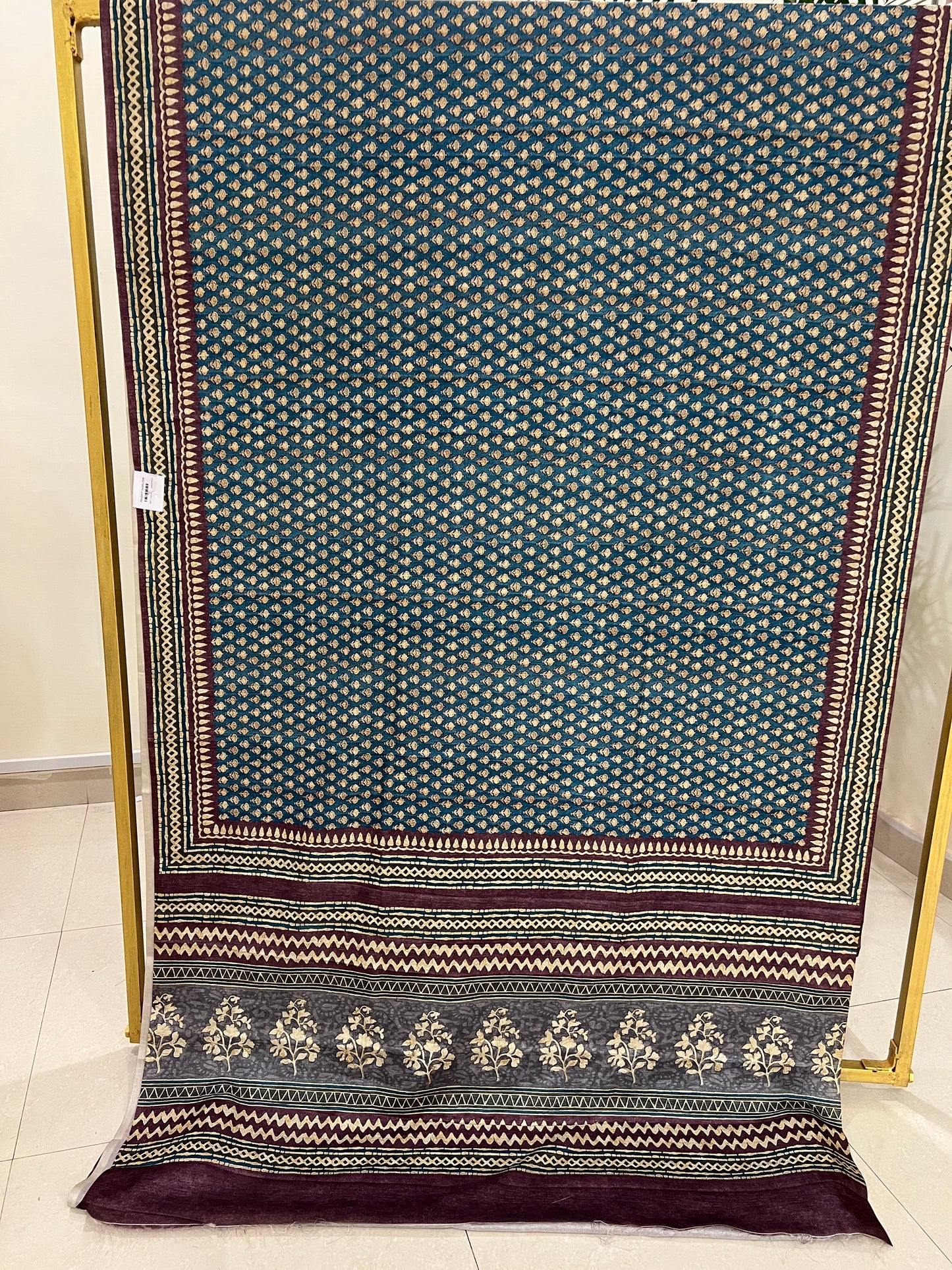 SEMI TUSSER SAREE (PH4454)