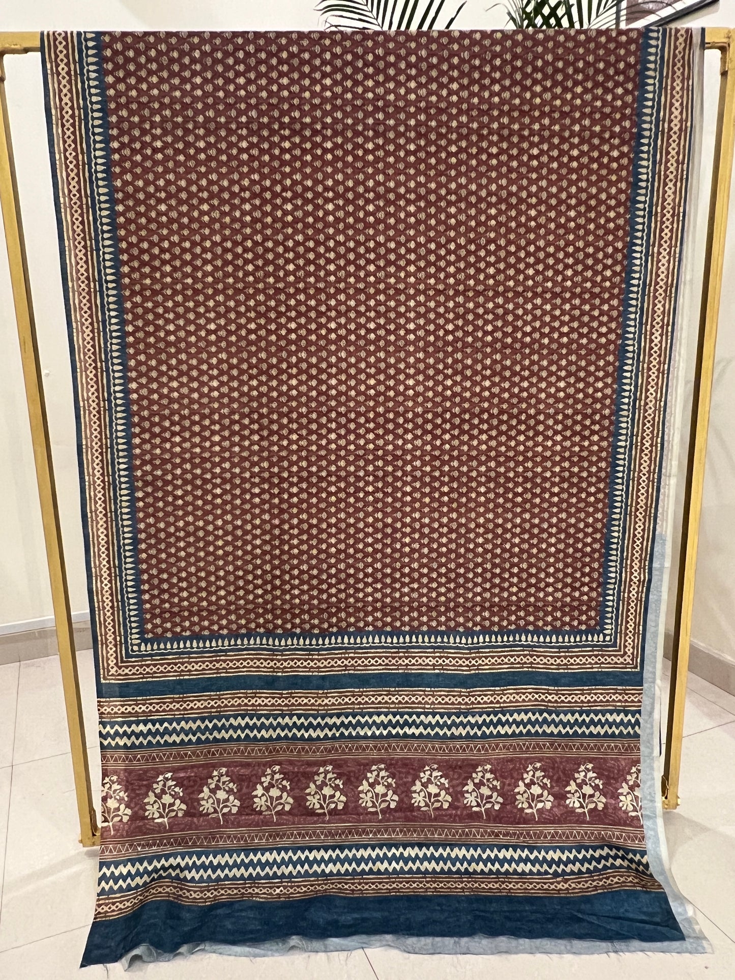 SEMI TUSSER SAREE (PH4456)