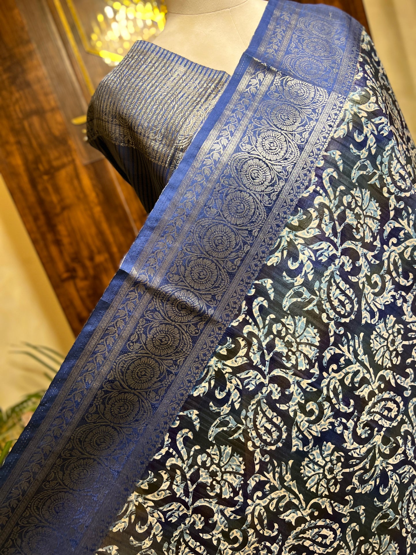 SILK BY COTTON SAREE