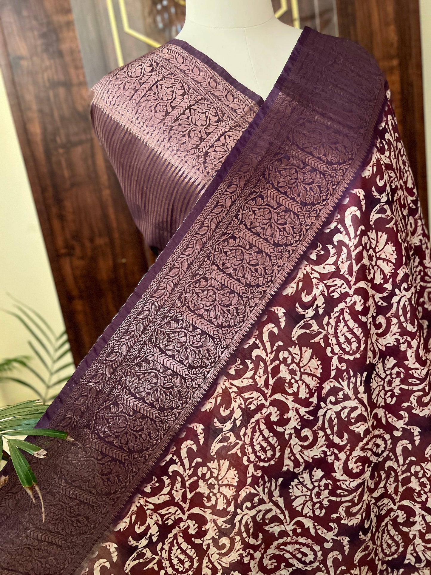 SILK BY COTTON SAREE