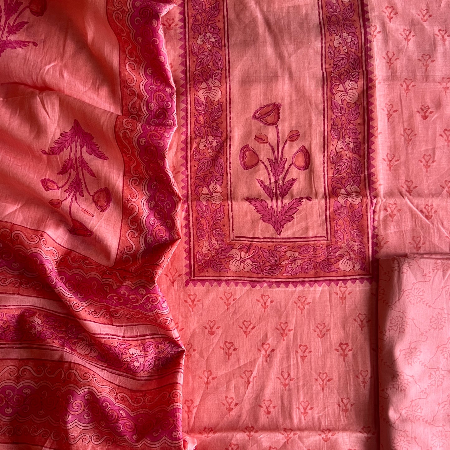 CHANDERI SILK SUIT