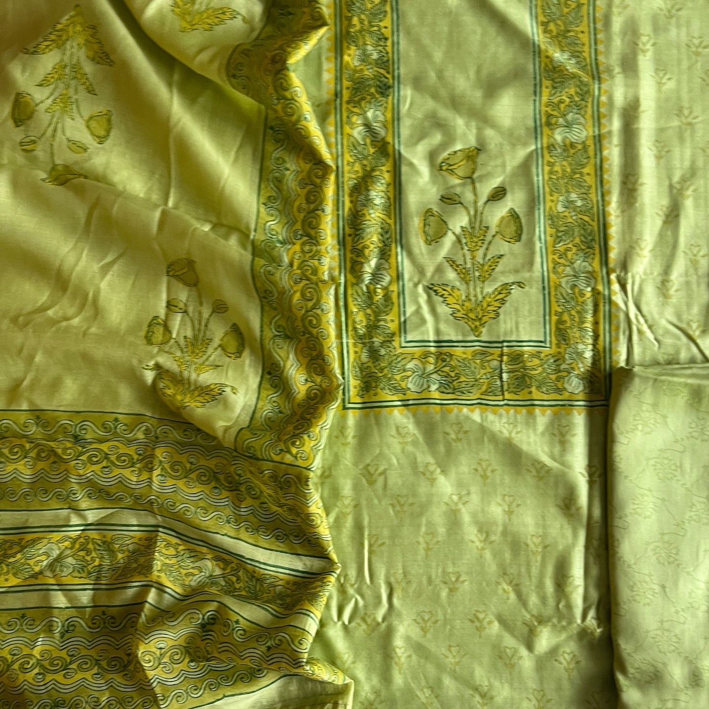 CHANDERI SILK SUIT