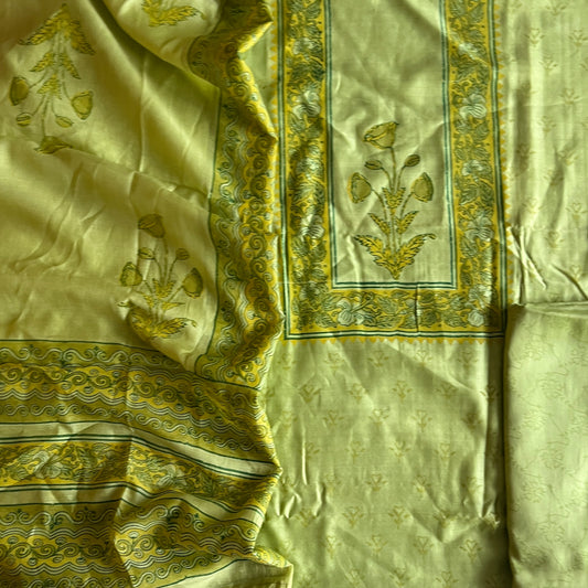 CHANDERI SILK SUIT