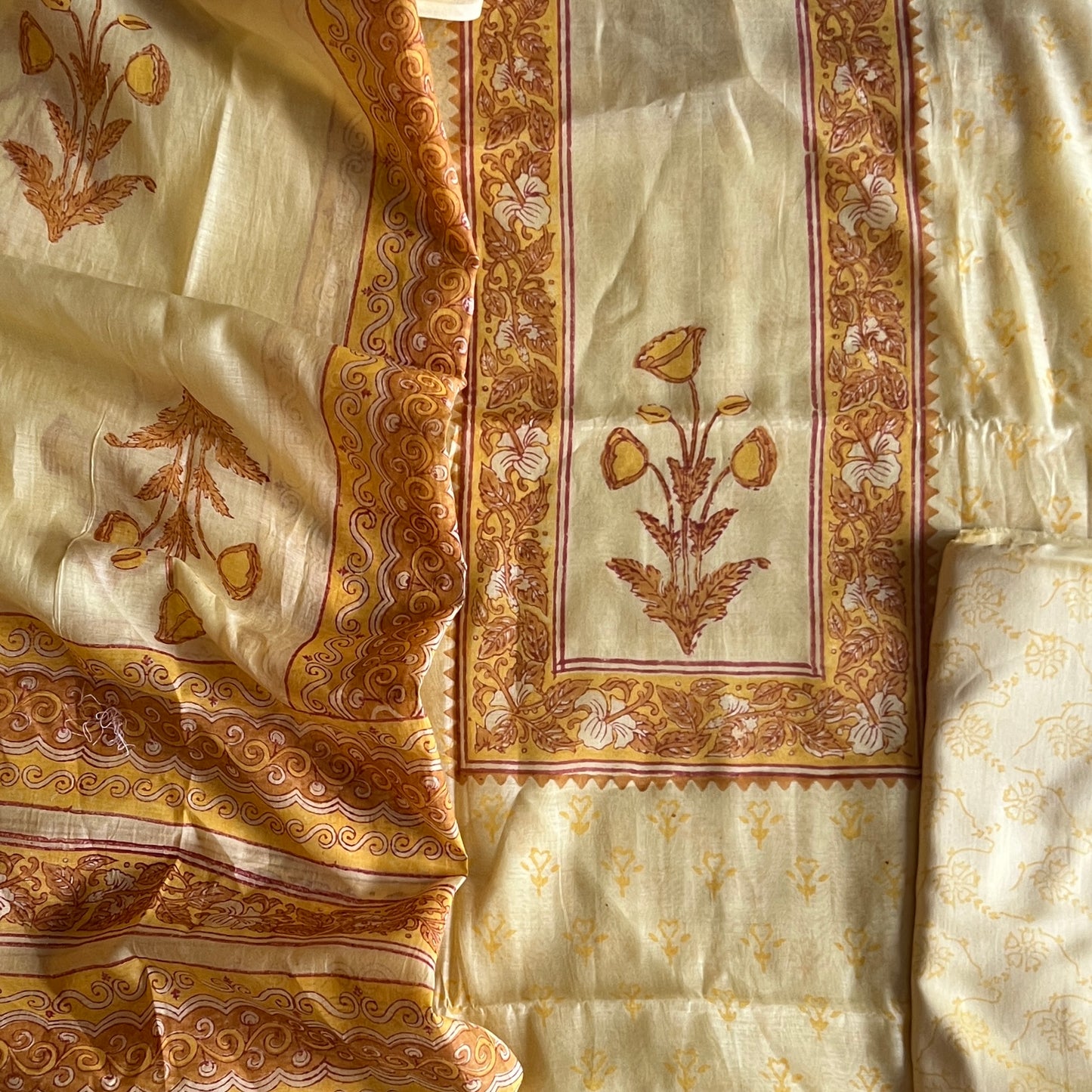 CHANDERI SILK SUIT