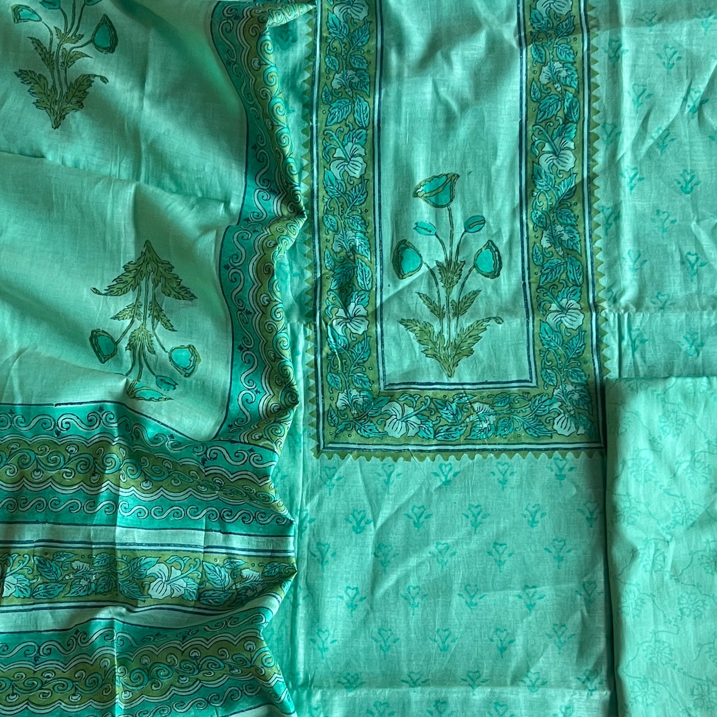 CHANDERI SILK SUIT