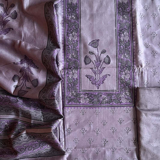 CHANDERI SILK SUIT