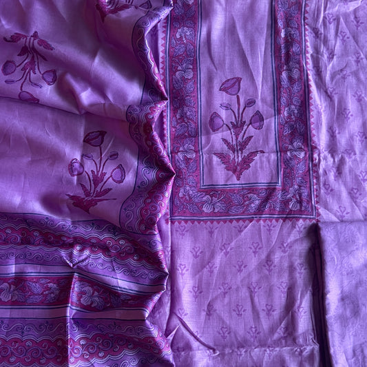 CHANDERI SILK SUIT