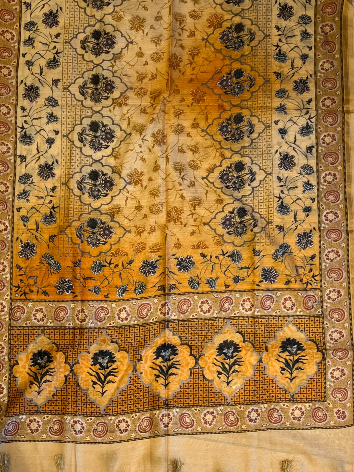 FINE CHANDERI SILK DUPATTA