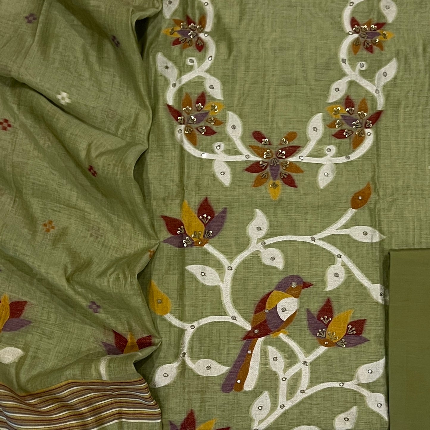 JAMDANI SUIT (PH4555)