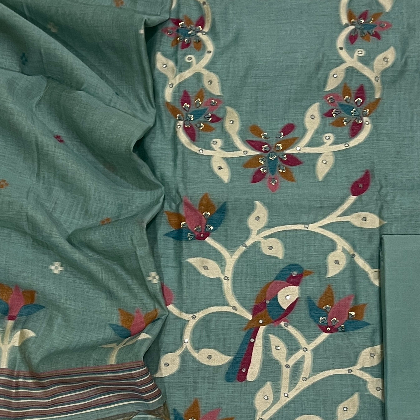 JAMDANI SUIT (PH4556)