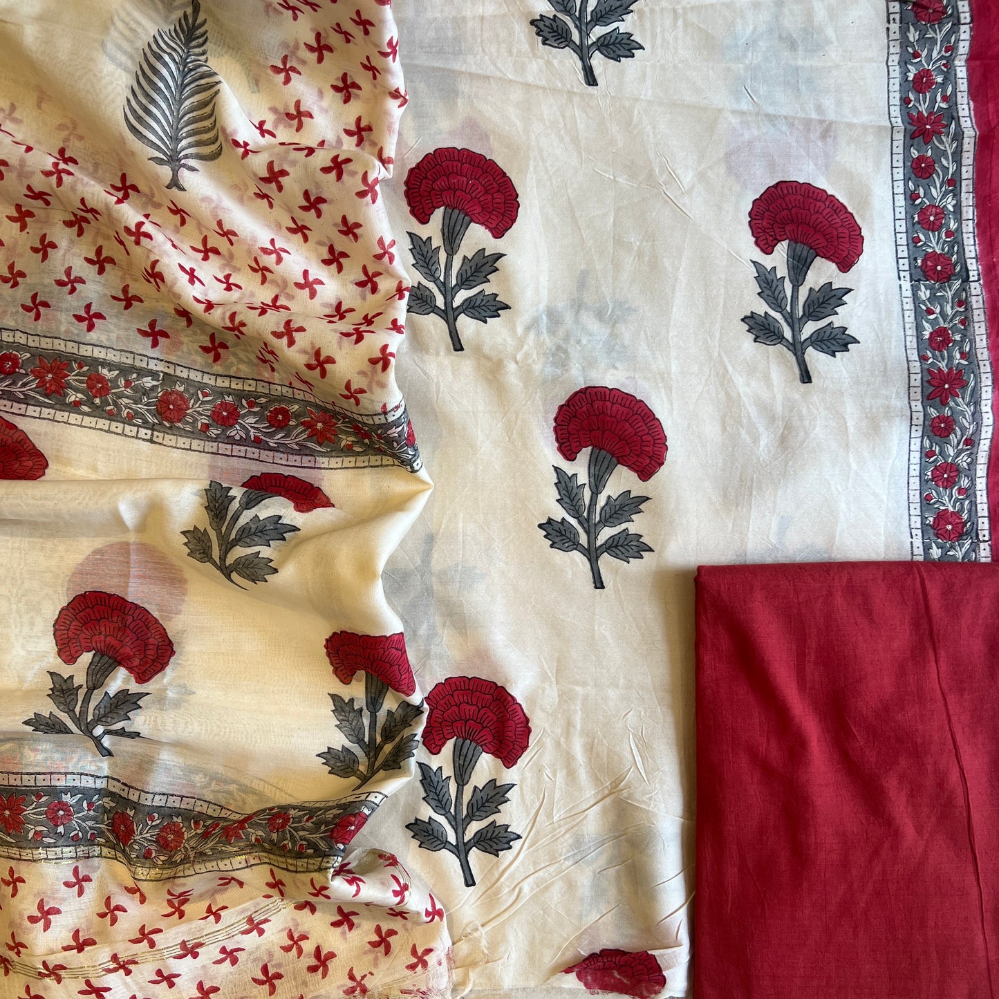 CHANDERI SILK SUIT (PH4568)