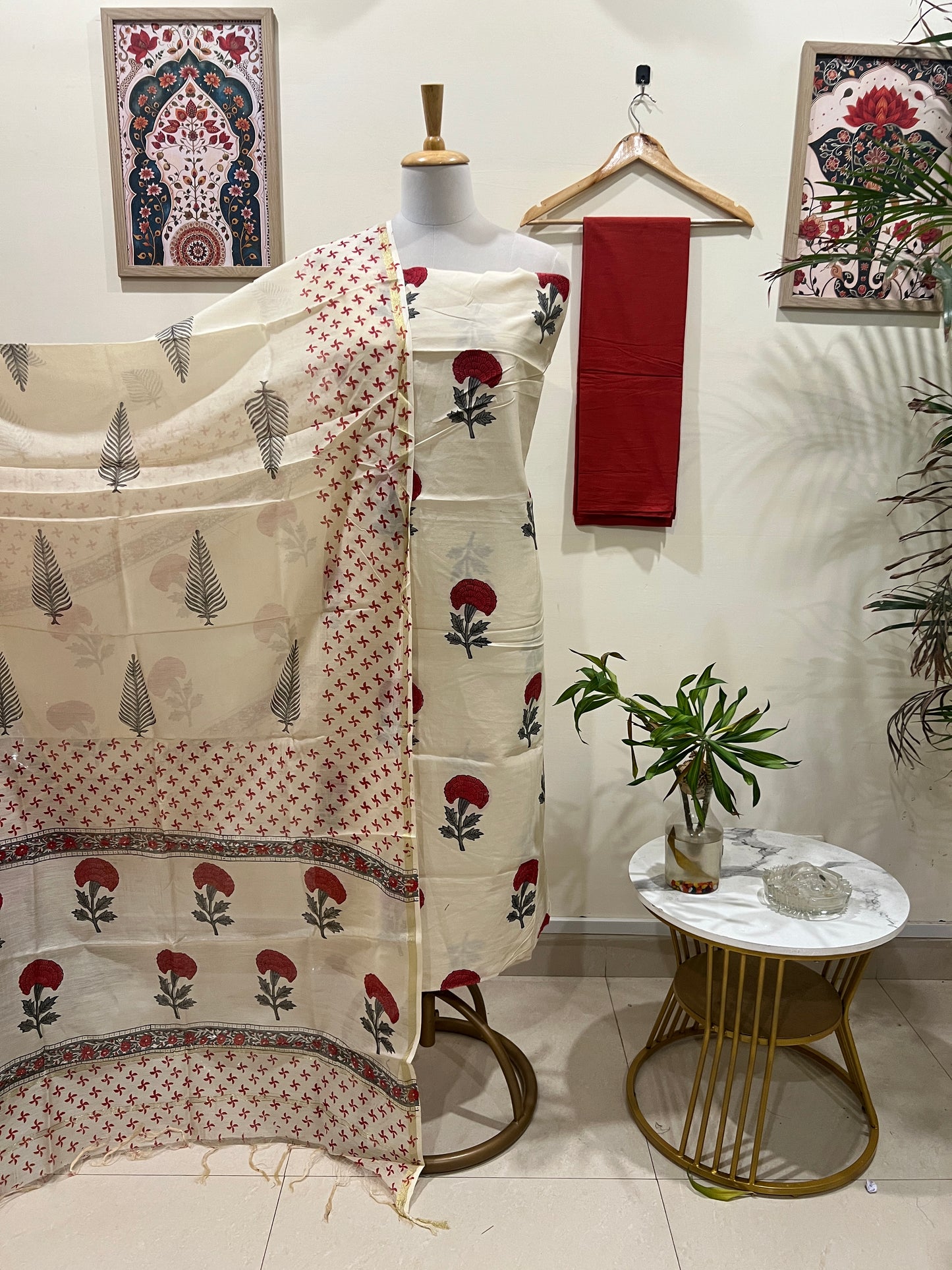 CHANDERI SILK SUIT (PH4568)