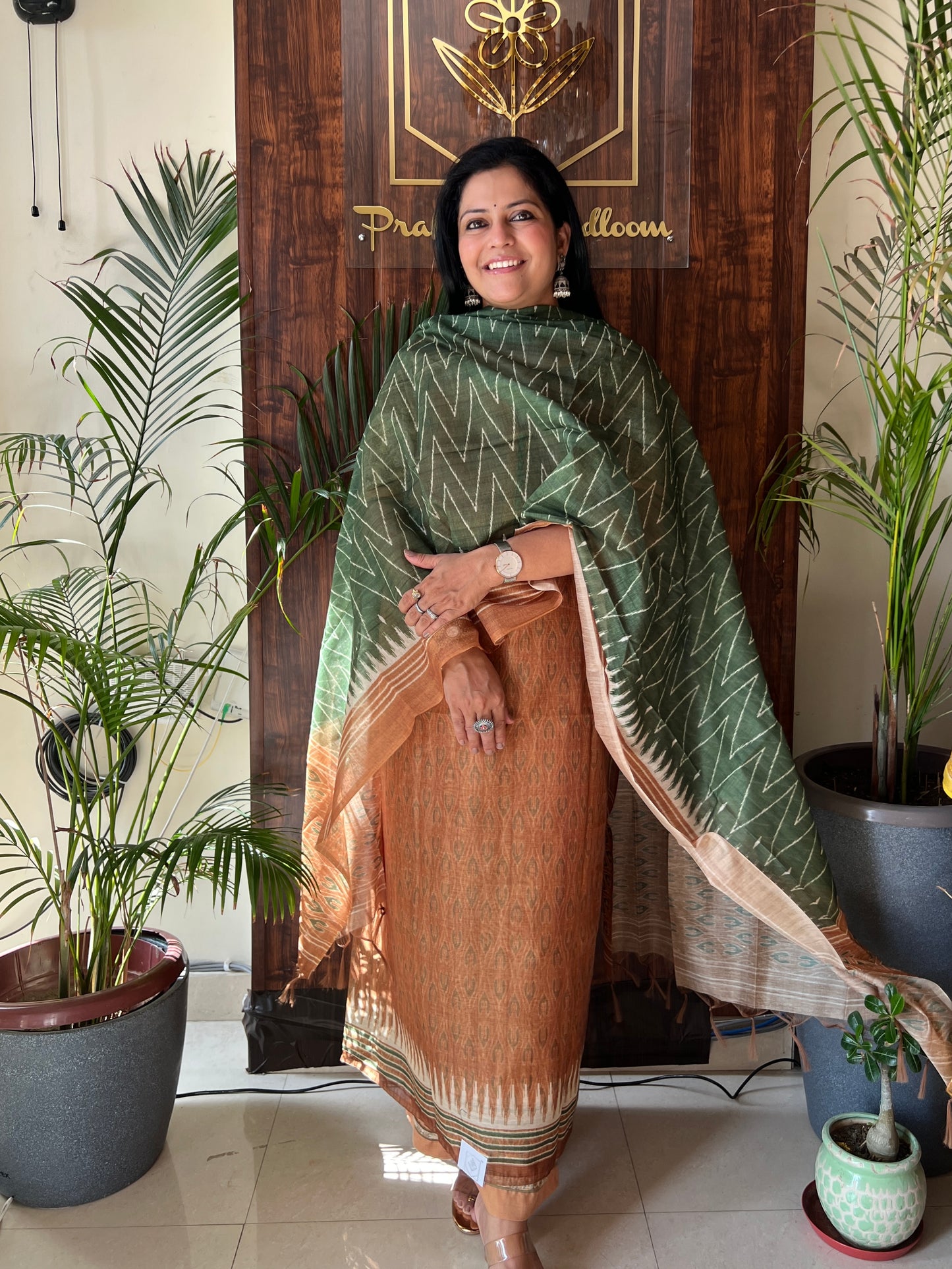 COTTON SILK SUIT (PH4625)