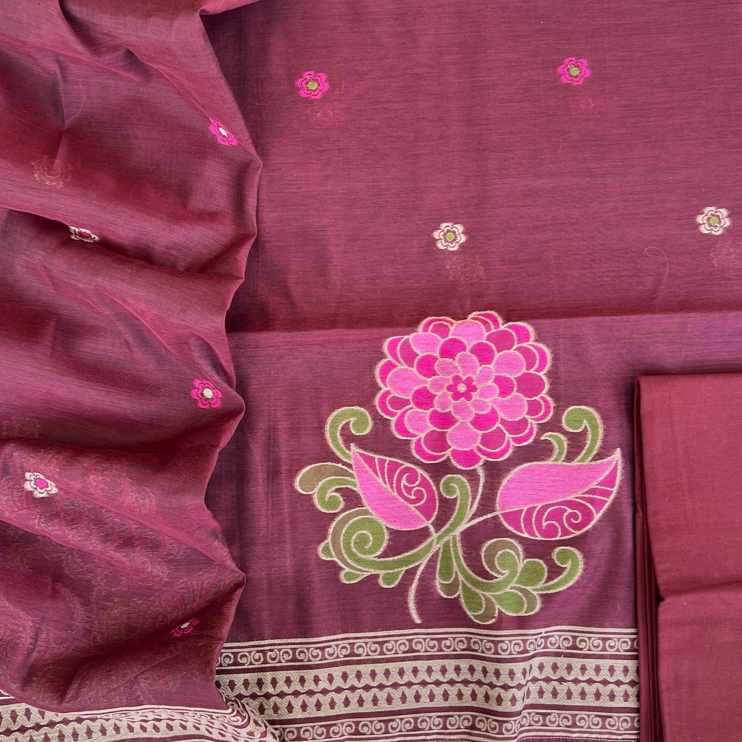 JAMDANI SUIT (PH4641)