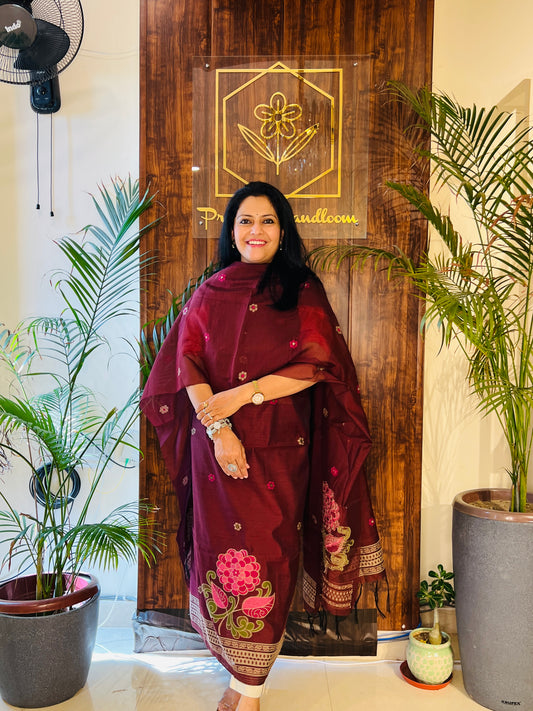 JAMDANI SUIT (PH4641)