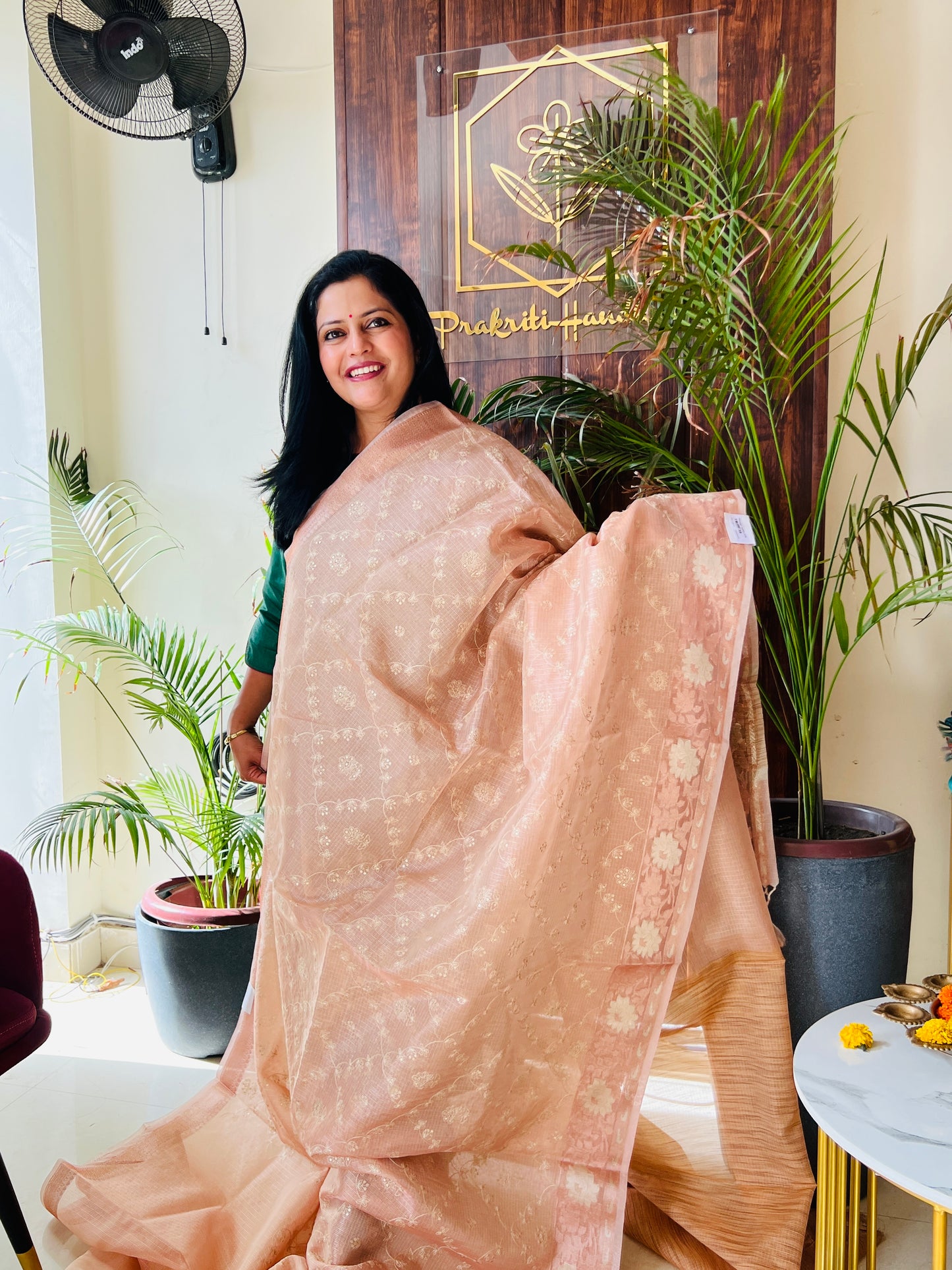 KOTA TISSUE SAREE (PH4740)