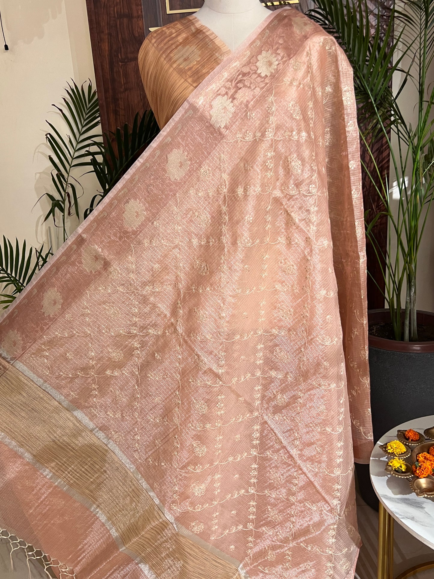 KOTA TISSUE SAREE (PH4740)