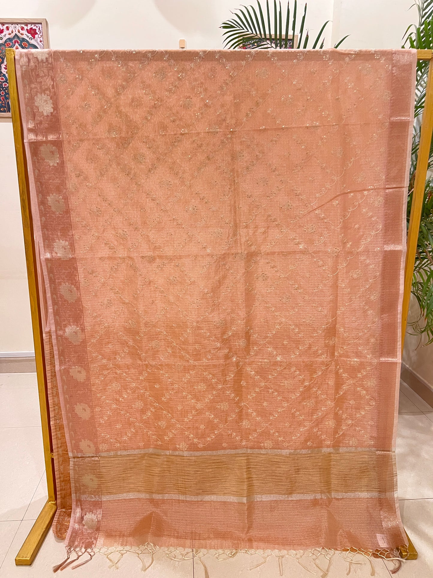 KOTA TISSUE SAREE (PH4740)