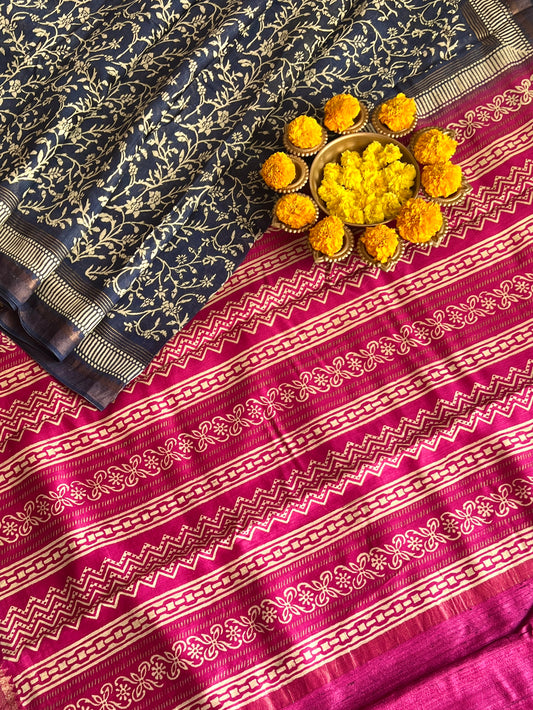 FINE MUNGA SILK SAREE