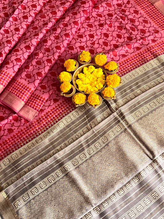 FINE MUNGA SILK SAREE