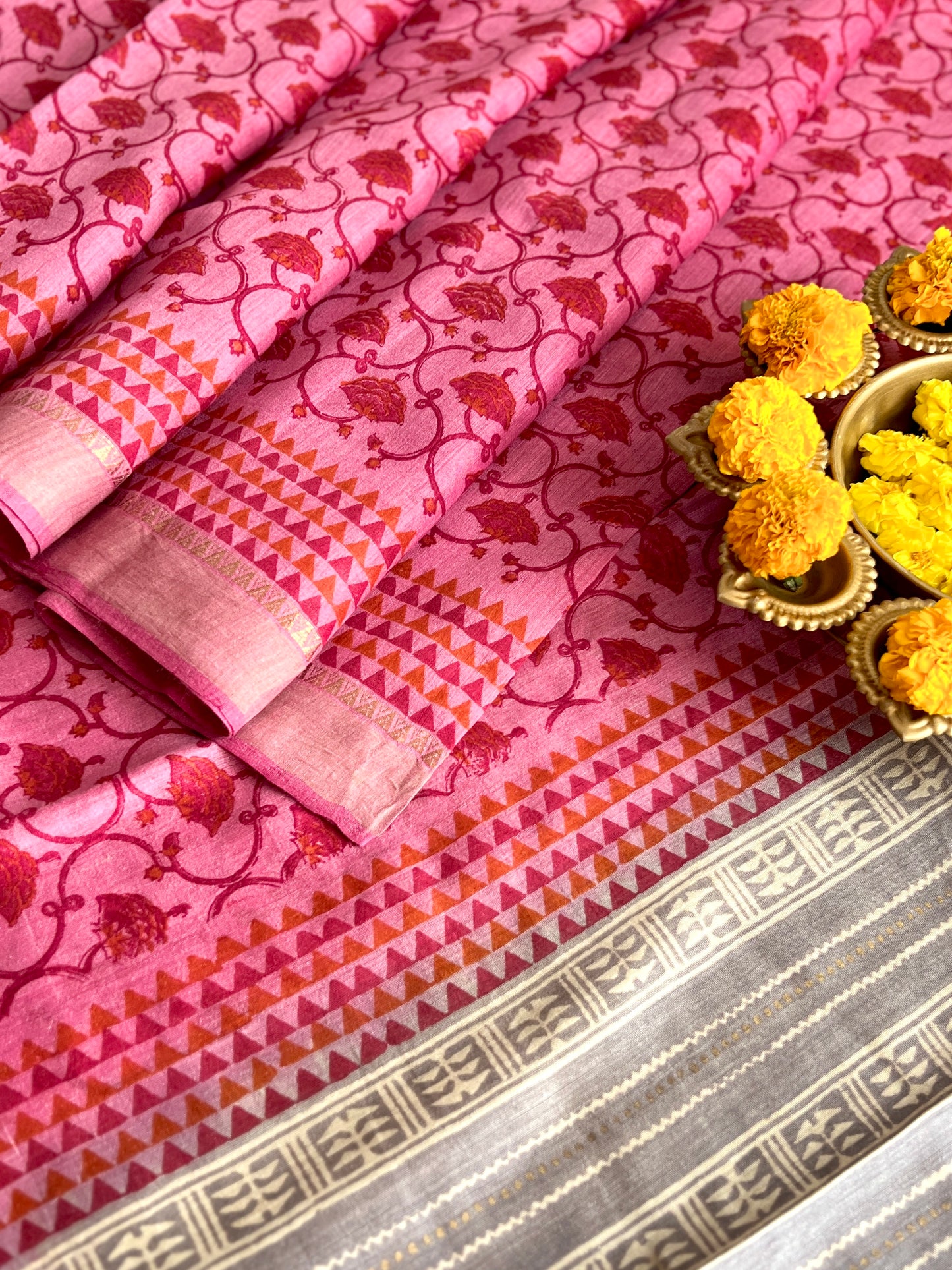 FINE MUNGA SILK SAREE