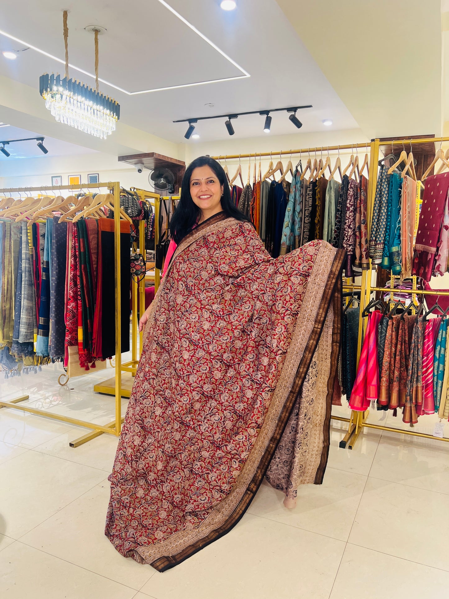 MAHESHWARI SILK SAREE (PH4771)