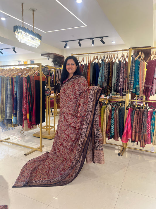 MAHESHWARI SILK SAREE (PH4772)