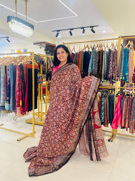 MAHESHWARI SILK SAREE (PH4773)