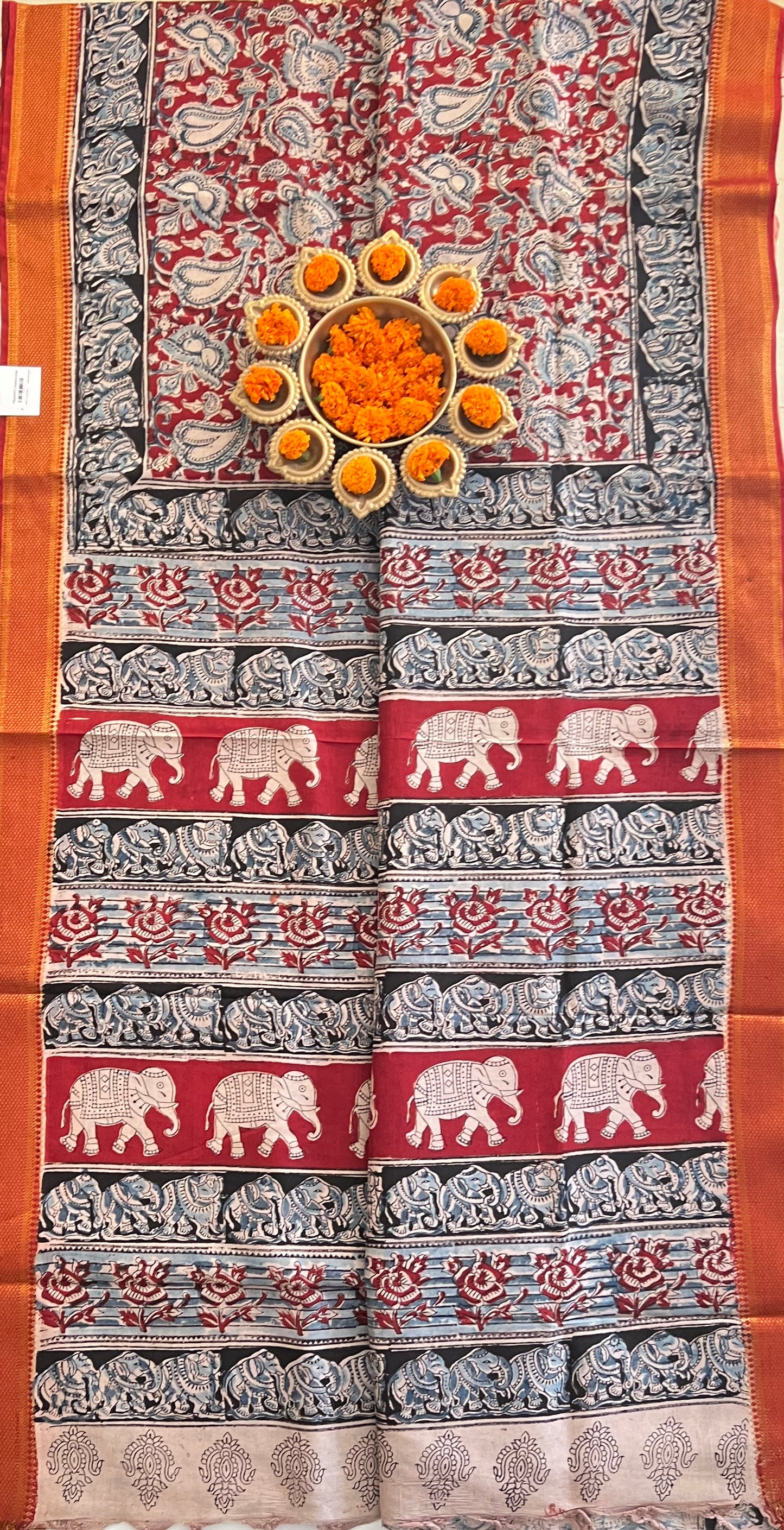 KALAMKARI SILK SAREE