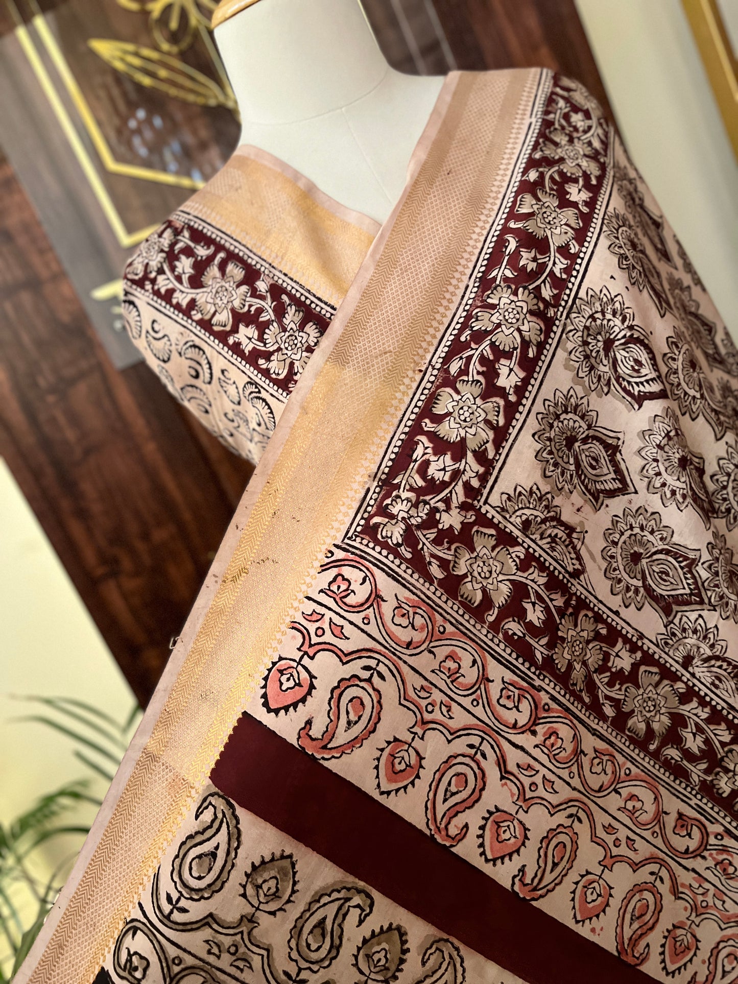 KALAMKARI SILK SAREE