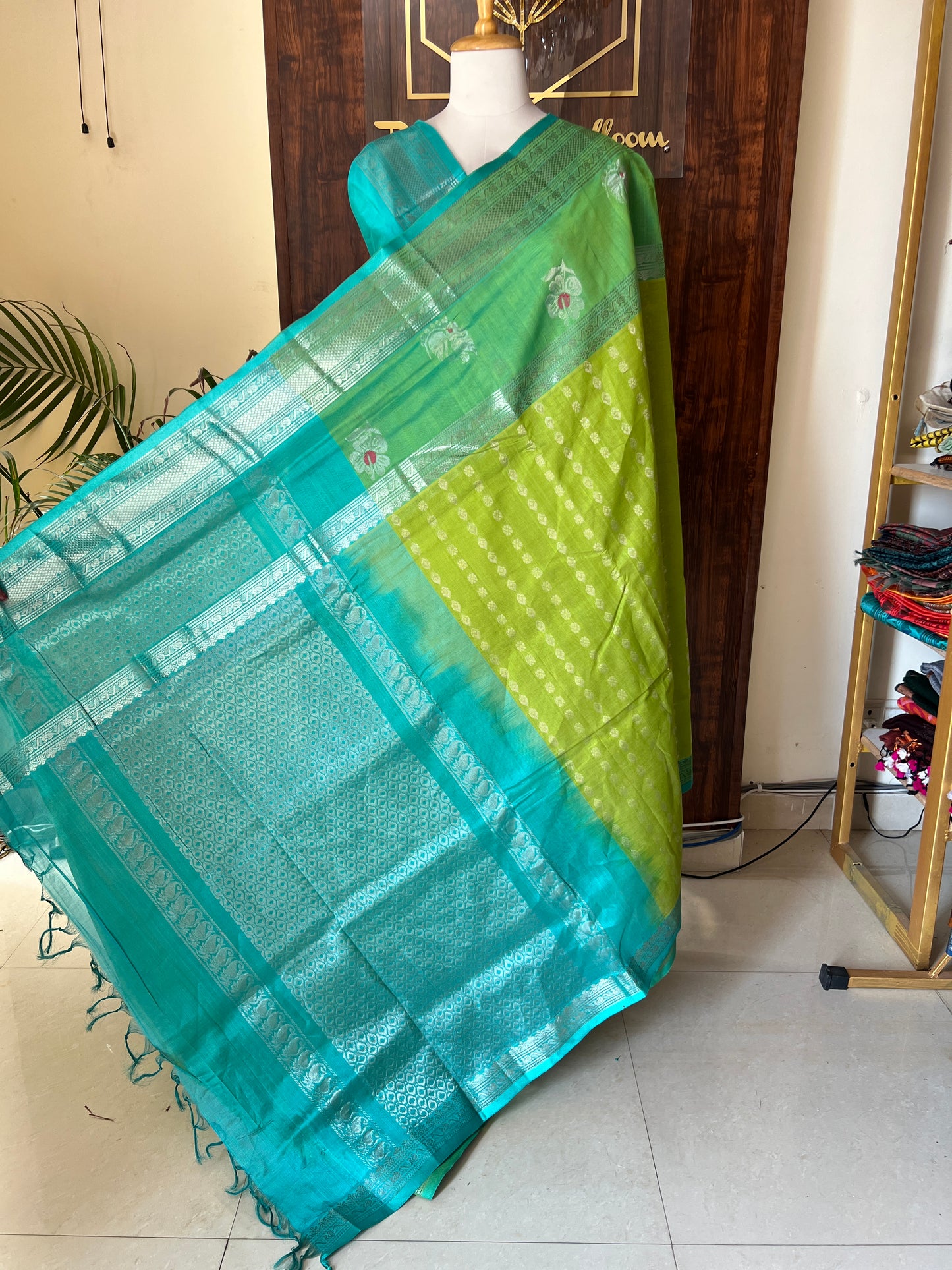 PURE GADWAL SILK HANDLOOM SAREE