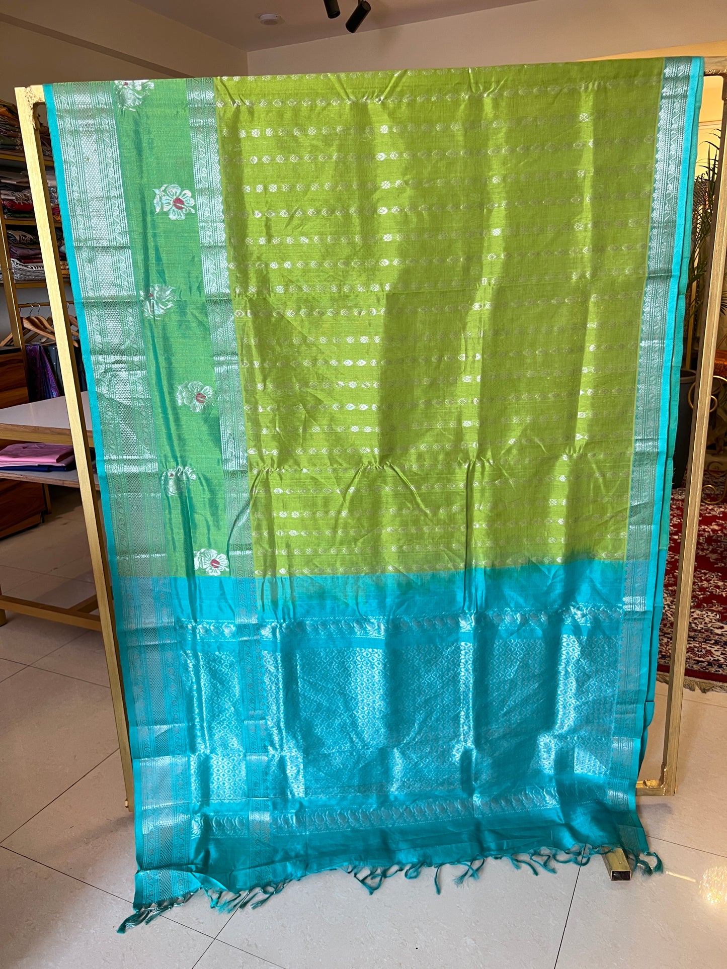 PURE GADWAL SILK HANDLOOM SAREE