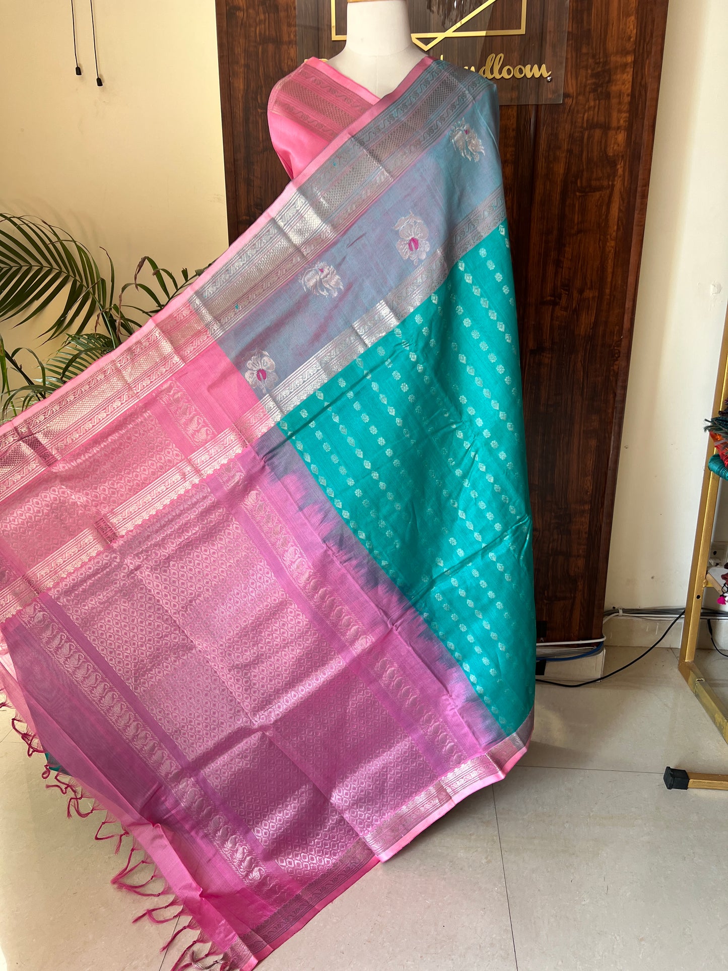 PURE GADWAL SILK HANDLOOM SAREE