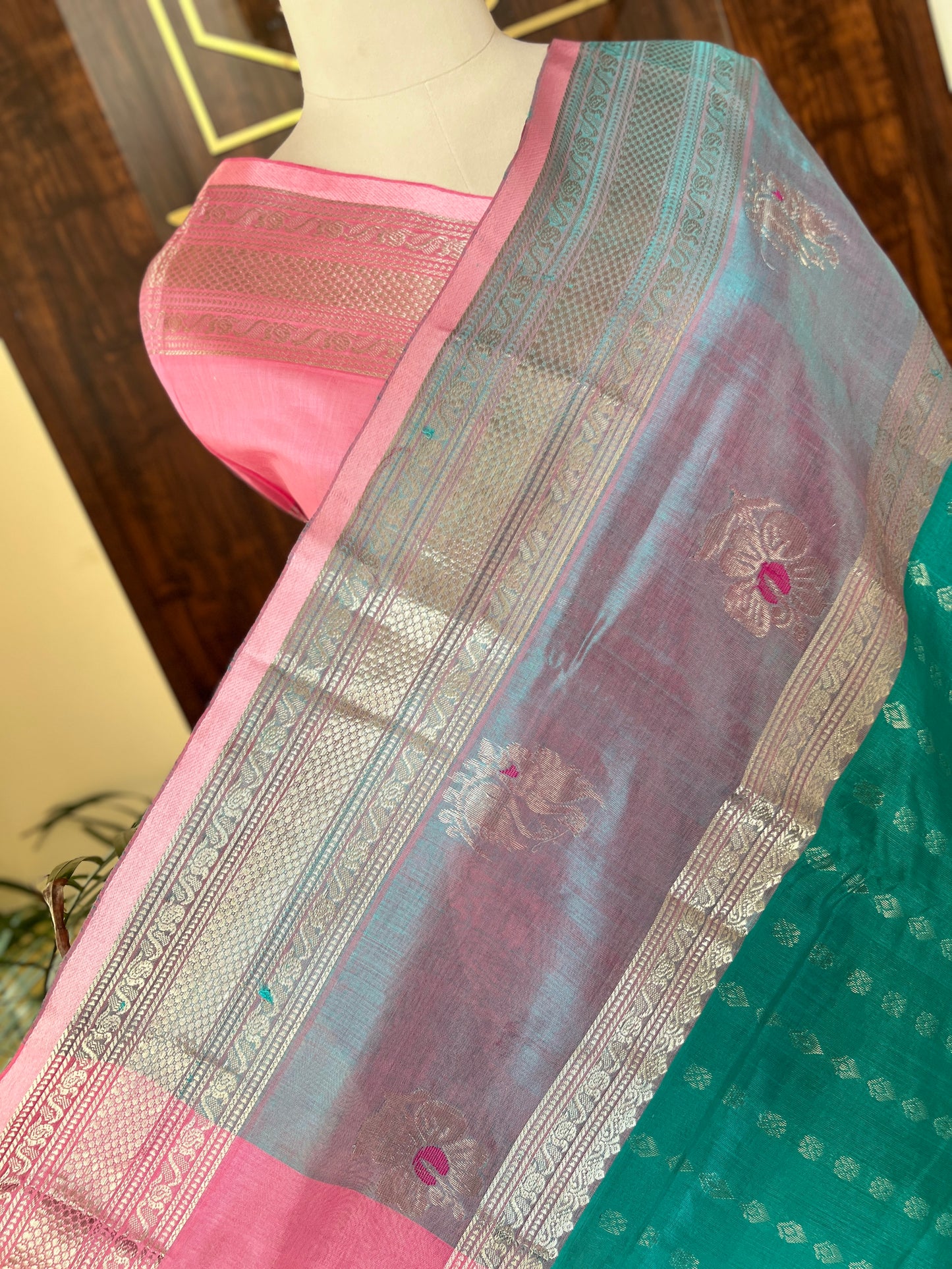 PURE GADWAL SILK HANDLOOM SAREE
