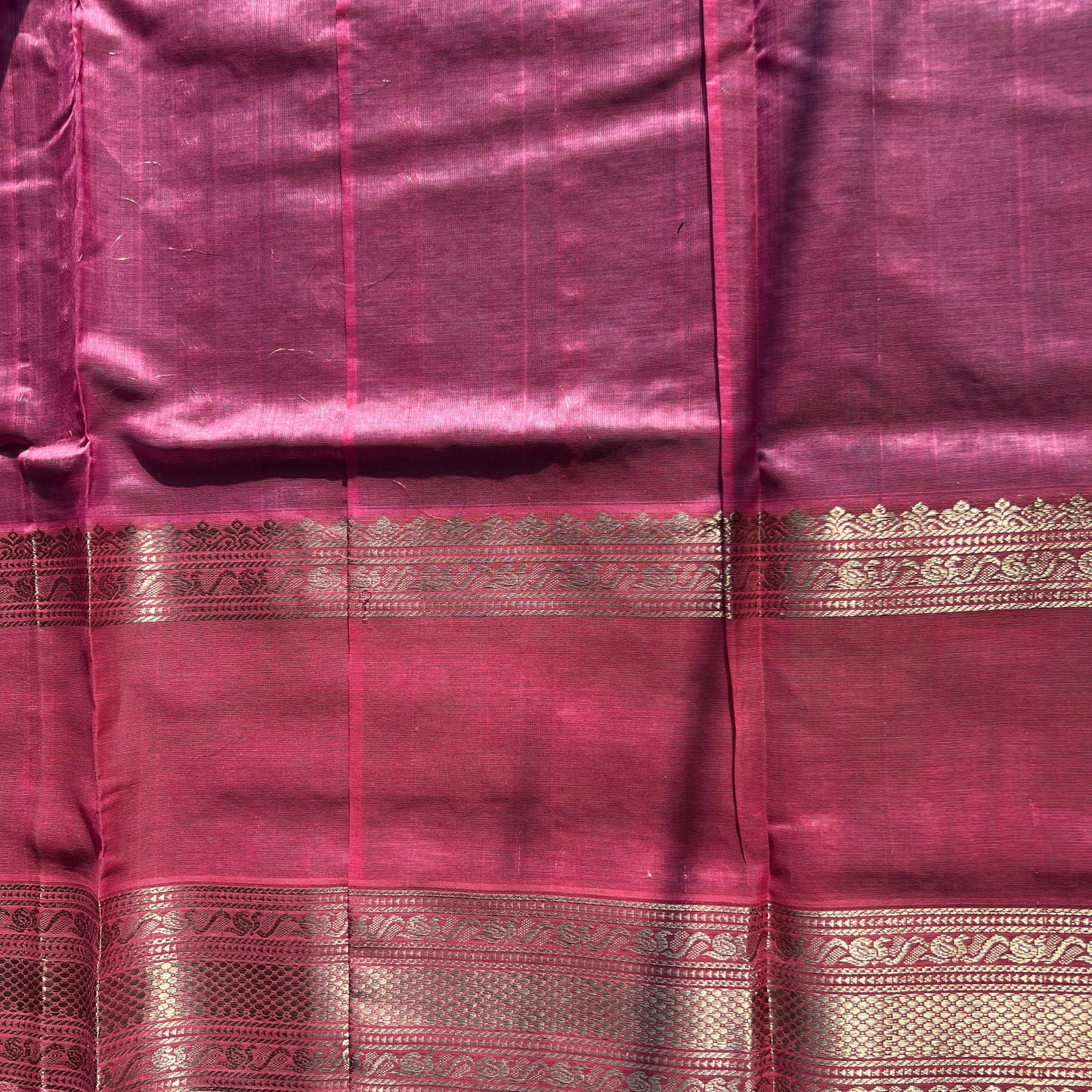 PURE GADWAL SILK HANDLOOM SAREE