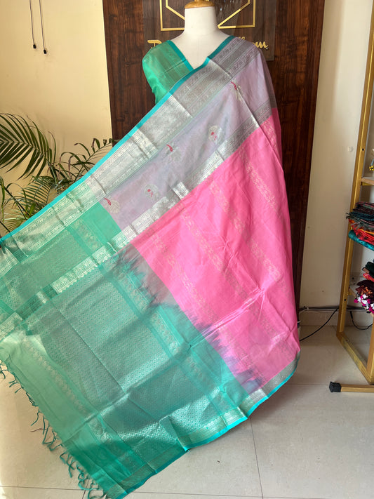 PURE GADWAL SILK HANDLOOM SAREE