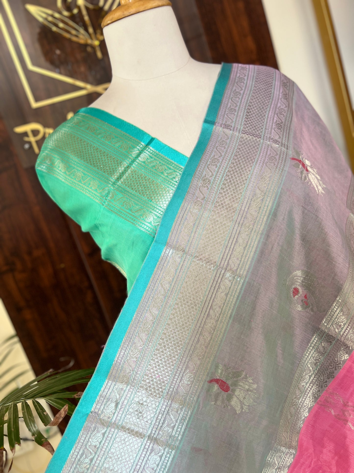 PURE GADWAL SILK HANDLOOM SAREE