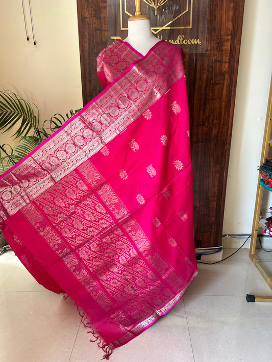 PURE GADWAL SILK HANDLOOM SAREE